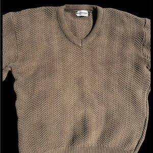American Trench New Men's Sweater - Classic Tan Beautiful, warm, textured, camel